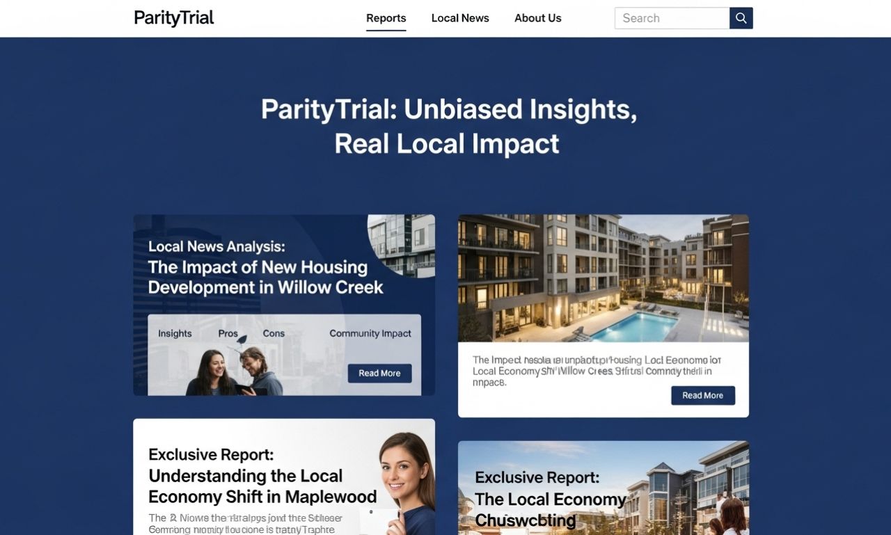 paritytrial.com - insight reports & local news